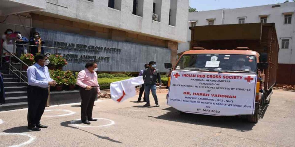 इंडियन रेड क्रॉस सोसाइटी के हुए 100 साल, स्वास्थ्य मंत्री ने रेड क्रॉस की सेवाओं की सराहना की